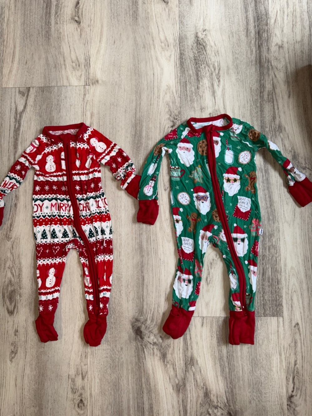 Little sleepies Christmas 0-3m bundle